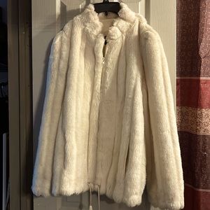 Vintage Jordache faux fur coat
